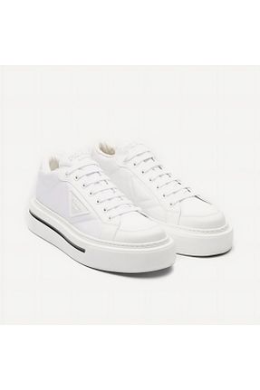 کفش اسنیکر سفید مردانه بند دار Prada Sport - کد 932450253