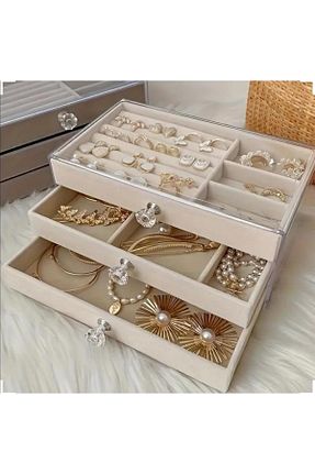 نظم دهنده جواهرات و آرایش بژ mirakuş - کد 858911249