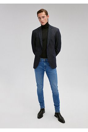 شلوار جین آبی مردانه پاچه تنگ Mavi - کد 782369259