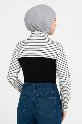 بادی حجاب سفید زنانه پنبه ای mirach - کد 888548556