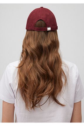 کلاه زرشکی زنانه پنبه ای Mavi - کد 844016876
