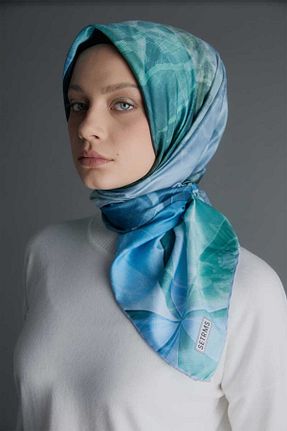 روسری آبی İpek Tivil Setrms - کد 932632026