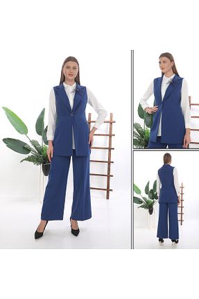 ست بالاتنه و پائین تنه رنگی زنانه لیکرا GND TEKSTİL - کد 932628107