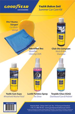 ست مراقبت خودرو Goodyear - کد 746389280