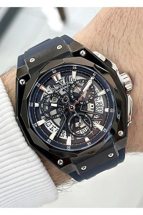ساعت مچی مشکی مردانه 41-45 میلی متر Quantum - کد 821562838
