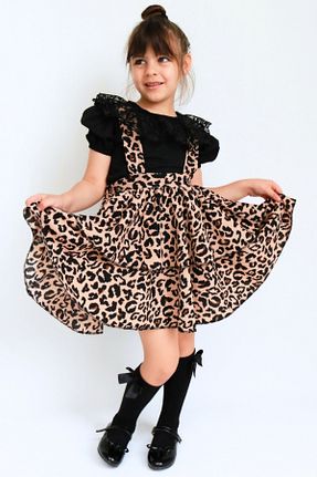 لباس قهوه ای بچه گانه بافتنی Parla Kids - کد 734177007