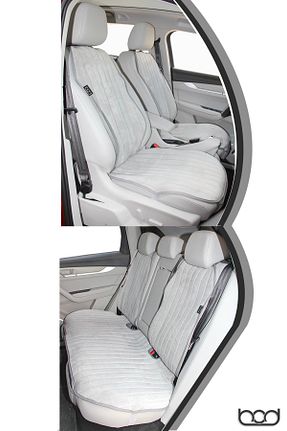 روکش صندلی خودرو طوسی Bod - کد 932653995