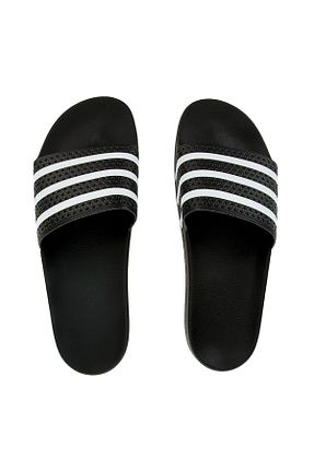 دمپائی اسپرت مشکی مردانه چرم مصنوعی adidas - کد 2021565