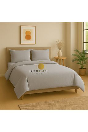 روتختی دونفره طوسی پنبه ای Boreas Home - کد 932650571