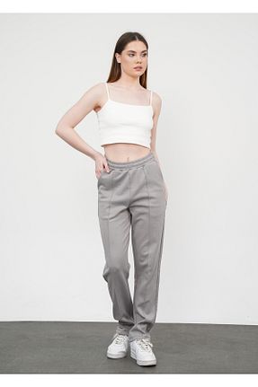 شلوار کرمگن طوسی زنانه Relaxed Ay Moda Collection - کد 932666737