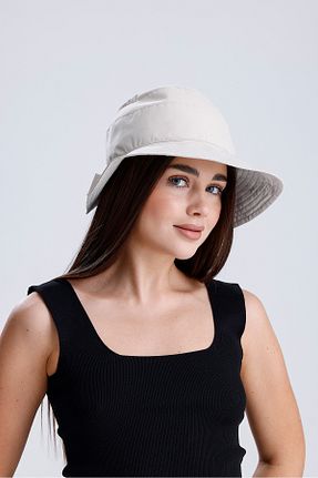 کلاه بژ زنانه پلی استر nord arc - کد 929875434