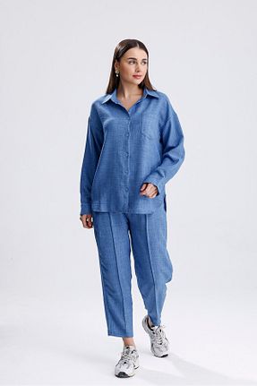 ست بالاتنه و پائین تنه رنگی زنانه بافتنی ikomteks - کد 932667001