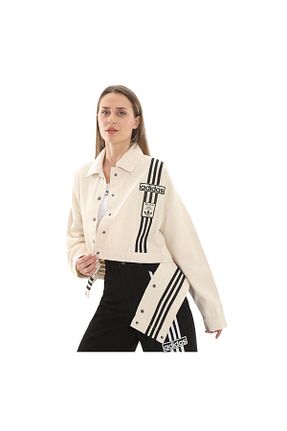 کت سفید زنانه رگولار adidas - کد 892010559