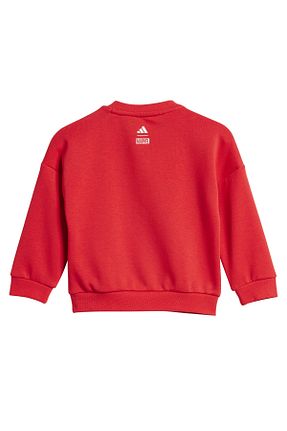 ست گرمکن قرمز بچه گانه پنبه ای adidas - کد 888686019