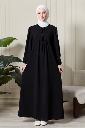 لباس حجاب مشکی زنانه رگولار fistan - کد 932661223