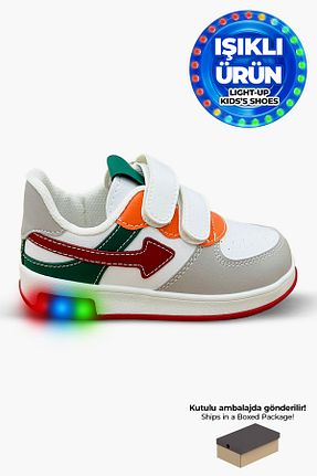 کفش اسنیکر رنگی بچه گانه چسبی Beınsteps - کد 917551691