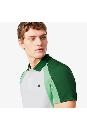 پولوشرت سفید مردانه رگولار Lacoste - کد 932713791