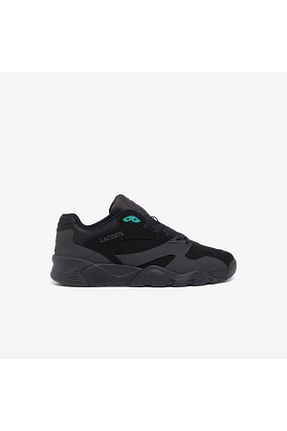 کفش اسنیکر مشکی مردانه بند دار Lacoste - کد 932713594