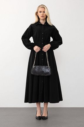 لباس حجاب مشکی زنانه رگولار Olcay - کد 901148385
