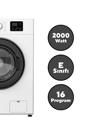 ماشین لباسشوئی سفید 1200 d/dk KUMTEL - کد 932726378