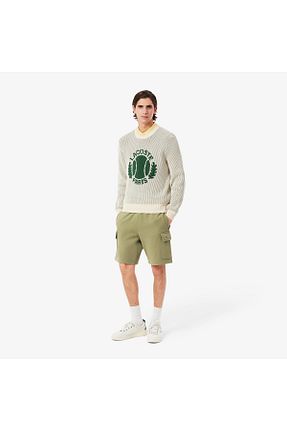 شلوارک و برمودا سبز مردانه رگولار Lacoste - کد 932717870