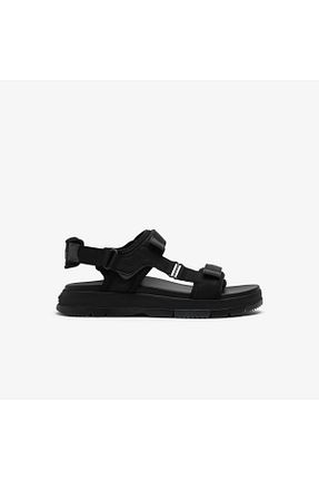 صندل مشکی مردانه پاشنه تخت Lacoste - کد 932717750