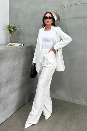 شلوار آبی زنانه پنبه ای msm fashion - کد 932771416
