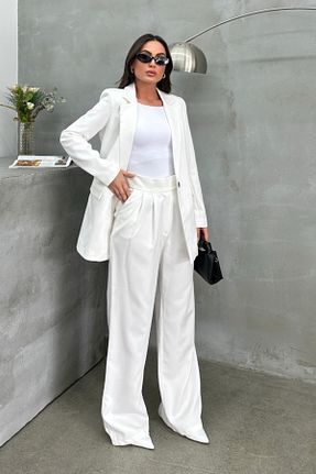 شلوار آبی زنانه پنبه ای msm fashion - کد 932771416