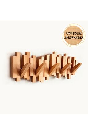 چوب لباسی قهوه ای چوب wooden hands - کد 880384045
