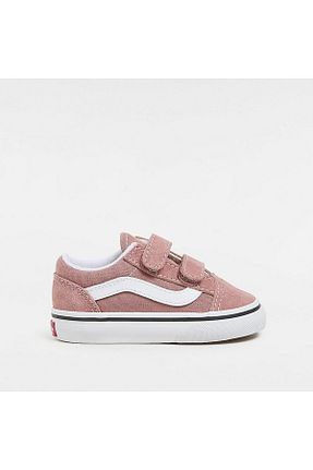 کفش اسنیکر صورتی بچه گانه چرم مصنوعی Vans - کد 894030078