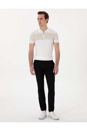 شلوار مشکی مردانه بافتنی Pierre Cardin - کد 932774755