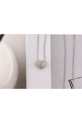 گردنبند نقره طوسی زنانه 925 عیار Vicenza Silver - کد 932767558