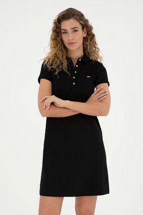 لباس مشکی زنانه بافتنی U.S. Polo Assn. - کد 833230456