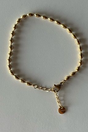 دستبند استیل (فولاد) طلائی زنانه استیل ضد زنگ Beca Atelier - کد 819688304