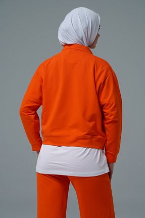 سوئیشرت حجاب نارنجی پنبه ای George Phoenix - کد 932343497