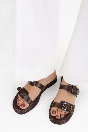 دمپائی رنگی زنانه چرم خالص Shoeberry - کد 932802008