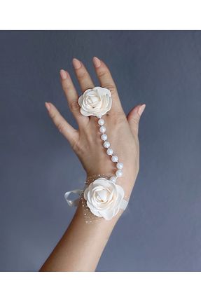 دستبند جواهر نباتی زنانه منجق HA&NA - کد 901238503