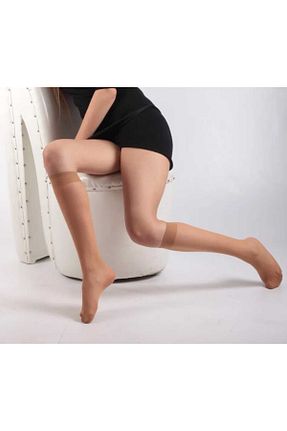 جوراب بژ زنانه پلی آمید NESA - کد 857021410