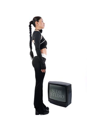 ست بالاتنه و پائین تنه رنگی زنانه فاق بلند MODA - کد 932823336