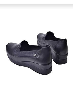 کفش کژوال مشکی زنانه چرم خالص Mammamia - کد 932816087