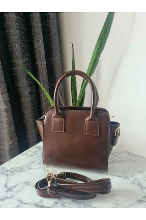کیف دوشی قهوه ای زنانه پلی اورتان Hanella - کد 932826210