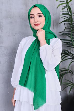شال سبز زنانه پنبه پلی استر Golden Rose - کد 932830661