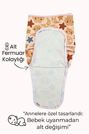 سرهمی خواب رنگی بچه گانه پنبه ای Nilmera - کد 933354458