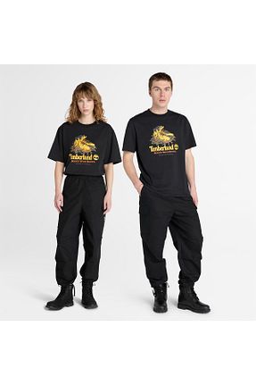 تیشرت مشکی مردانه رگولار Timberland - کد 900518572