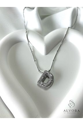 گردنبند استیل ( فولاد ) متالیک زنانه استیل ضد زنگ Alvora Accessories - کد 932868819