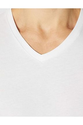 تیشرت سفید مردانه رگولار Eros - کد 932866170