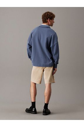 شلوارک و برمودا قهوه ای مردانه رگولار Calvin Klein - کد 932875996