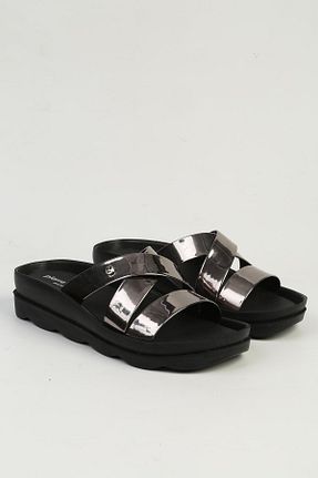 دمپائی رنگی زنانه چرم لاکی Pierre Cardin - کد 932882258