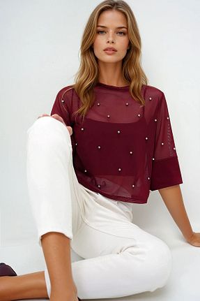 بلوز رنگی زنانه ساده VAGGON - کد 932883086