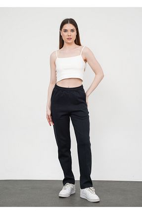 شلوار کرمگن سرمه ای زنانه Relaxed Ay Moda Collection - کد 932666739